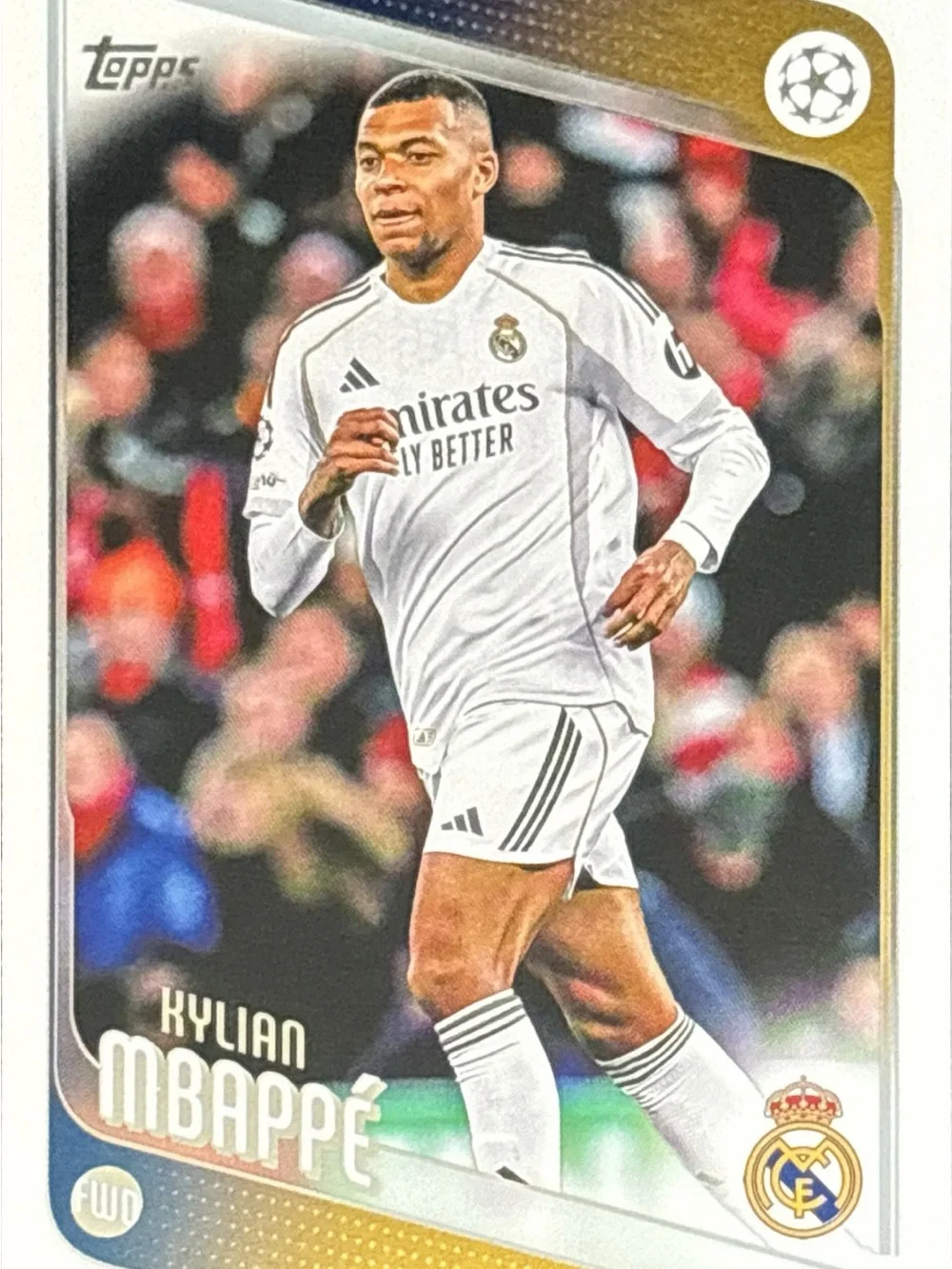 Topps Soccer Trading Card - Kylian Mbappé